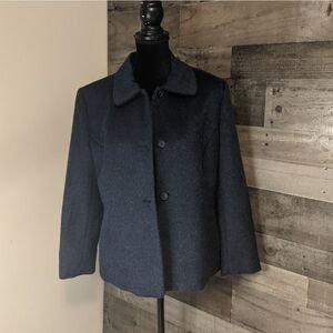 Jones New York Black Metallic Blue  14